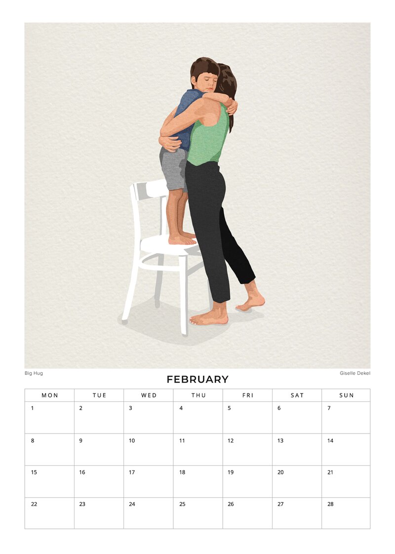 Small Moments, Big Love – Mutterschaftskalender von Giselle Dekel