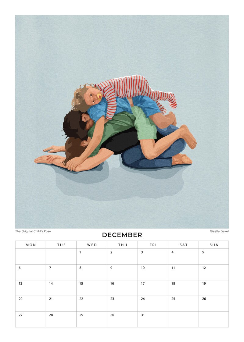 Small Moments, Big Love – Mutterschaftskalender von Giselle Dekel