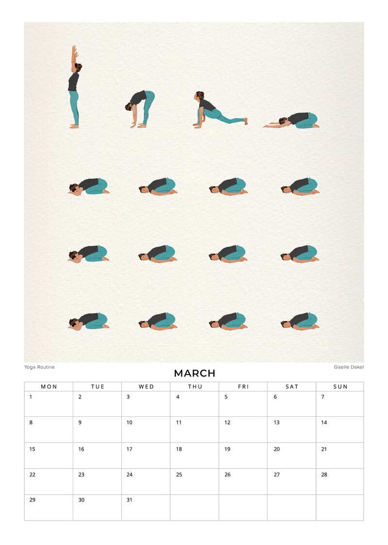 The Art of Every Day Life Kalender von Giselle Dekel