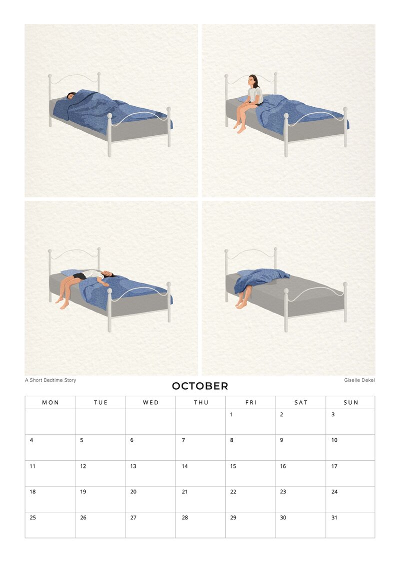 The Art of Every Day Life Kalender von Giselle Dekel