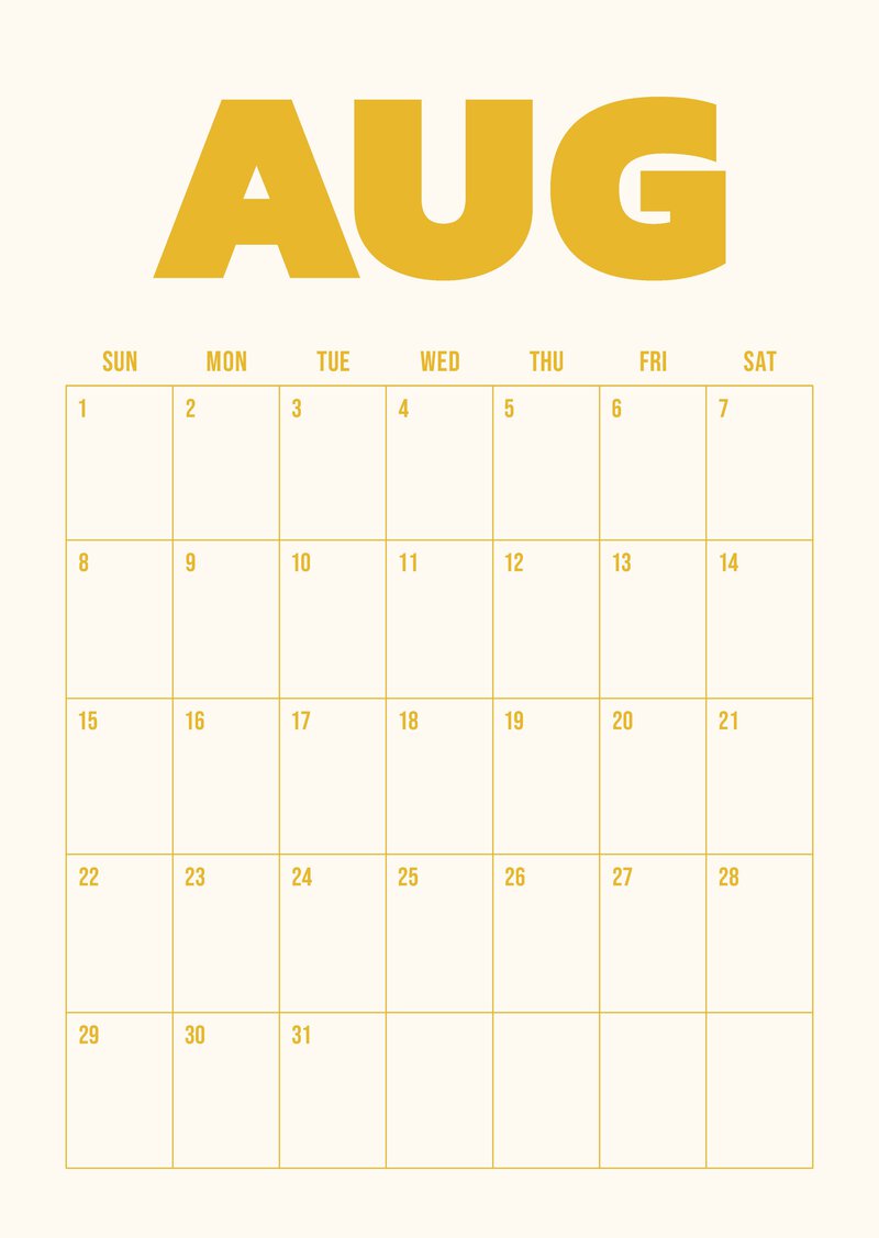 Minimalismus Design Wandkalender & Terminplaner 2027