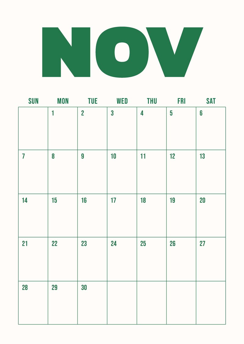 Minimalismus Design Wandkalender & Terminplaner 2027