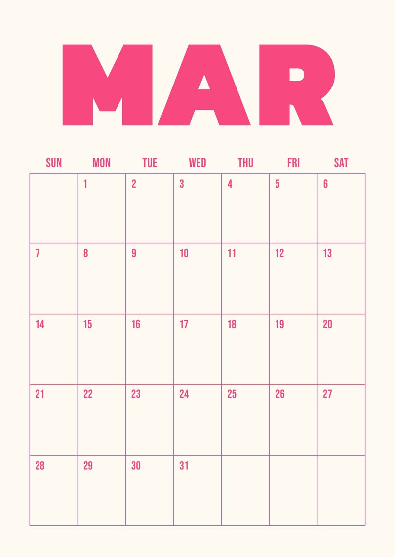 Minimalismus Design Wandkalender & Terminplaner 2027