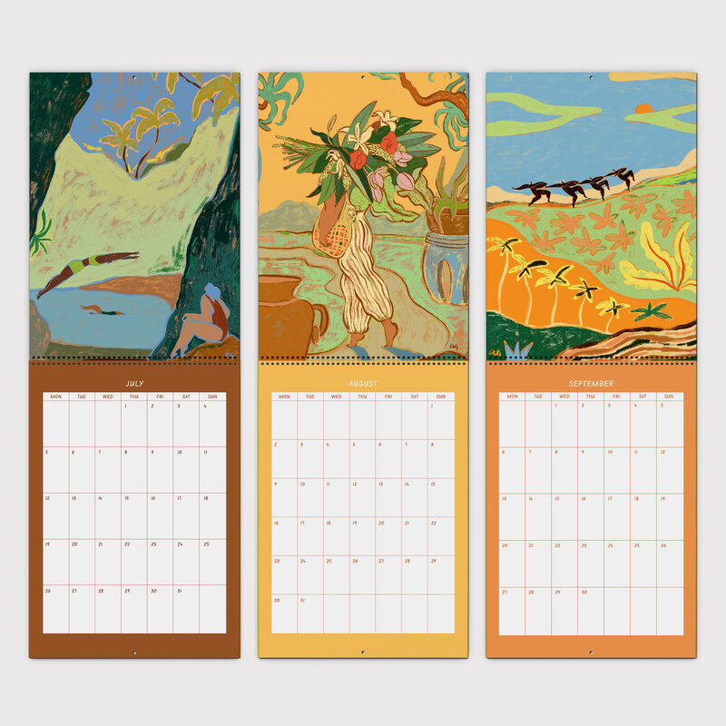 Daydream Believer Wall Planner & Organizer 2027 by Arty Guava
