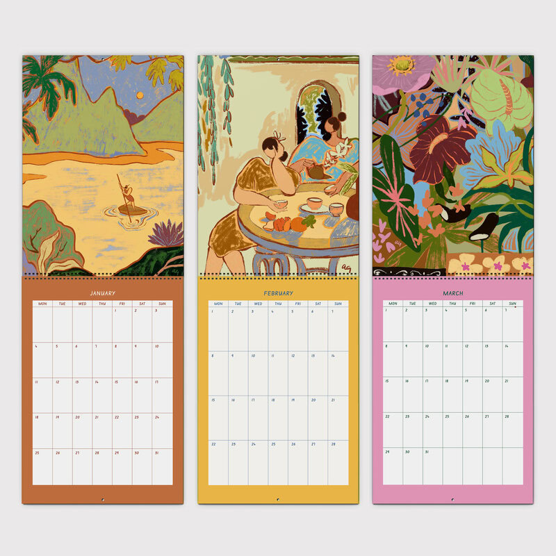 Daydream Believer Wall Planner & Organizer 2027 by Arty Guava