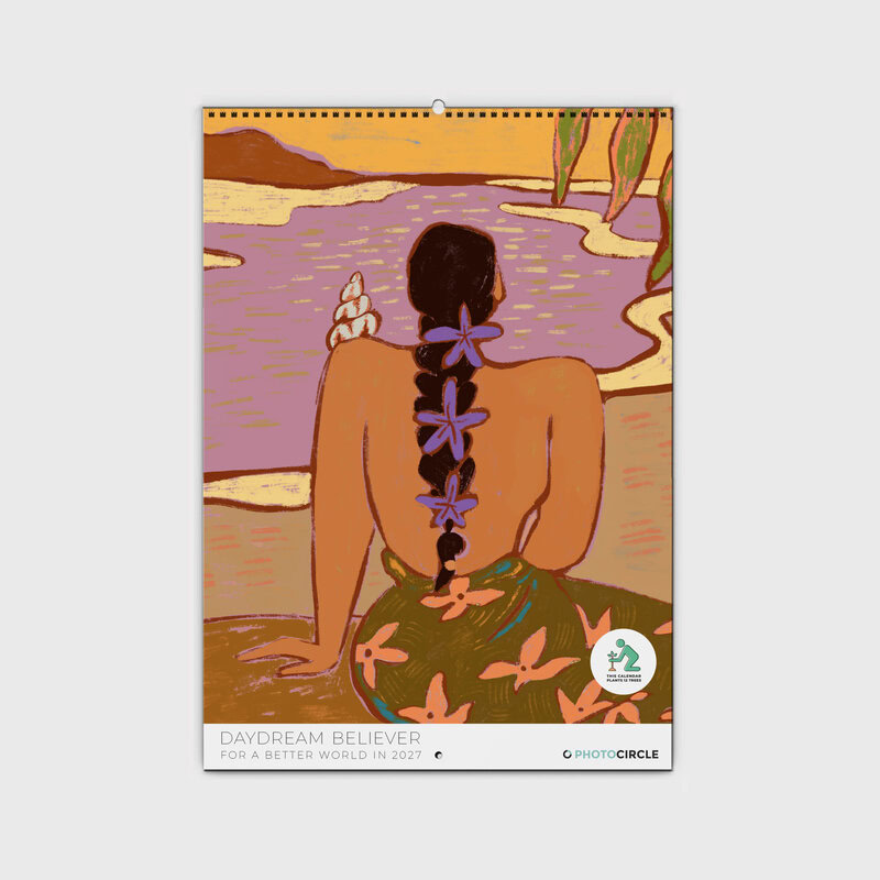 Daydream Believer Wall Planner & Organizer 2027 by Arty Guava