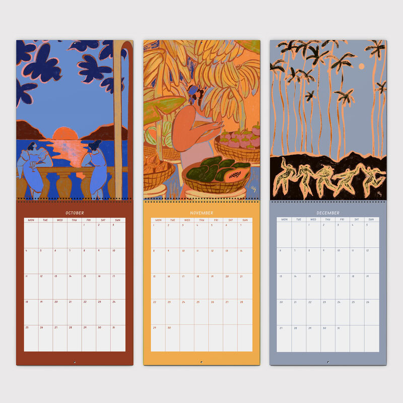 Daydream Believer Wall Planner & Organizer 2027 by Arty Guava