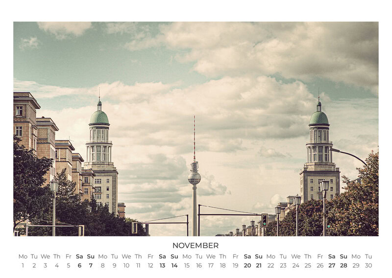 Berlin Calendar 2027 by Michael Belhadi