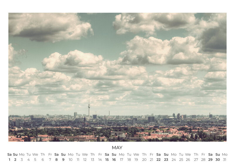 Berlin Calendar 2027 by Michael Belhadi