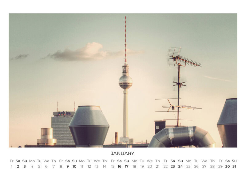 Berlin Calendar 2027 by Michael Belhadi