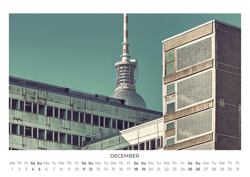 Berlin Calendar 2027 by Michael Belhadi