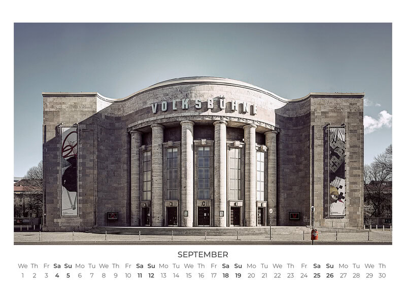Berlin Calendar 2027 by Michael Belhadi