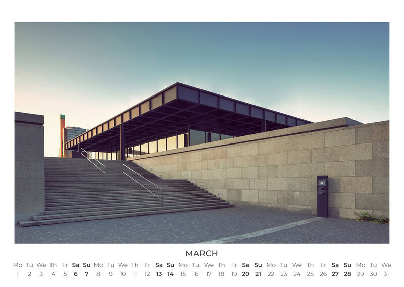 Berlin Calendar 2027 by Michael Belhadi