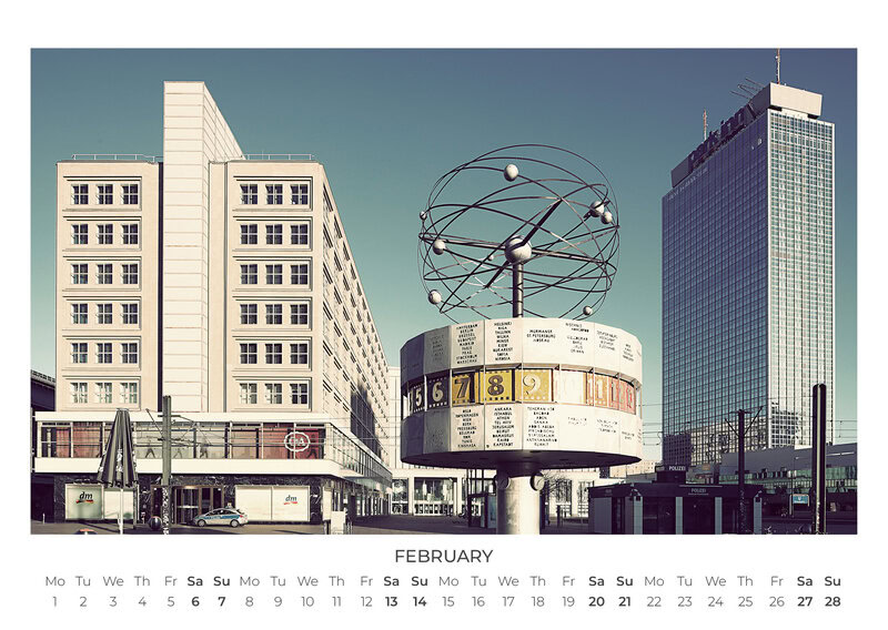 Berlin Calendar 2027 by Michael Belhadi