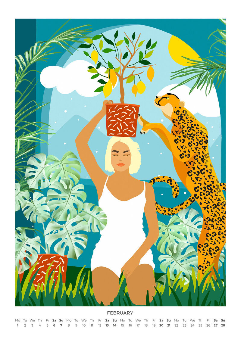 Lush Life Design Calendar 2027