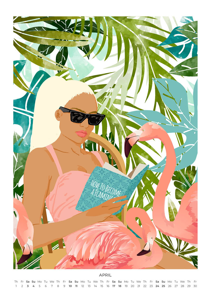 Lush Life Design Calendar 2027