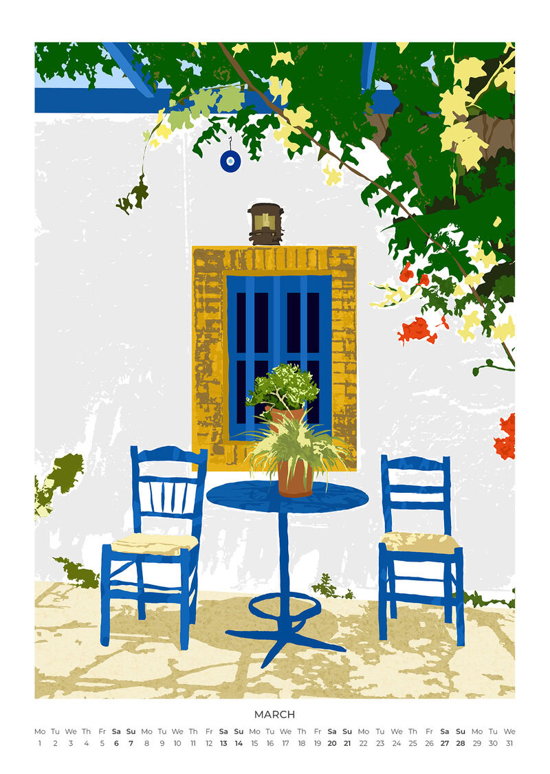 Lush Life Design Calendar 2027