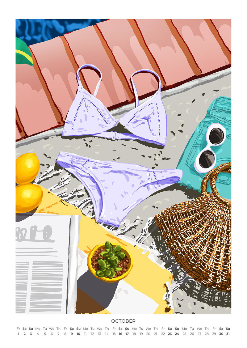 Lush Life Design Calendar 2027
