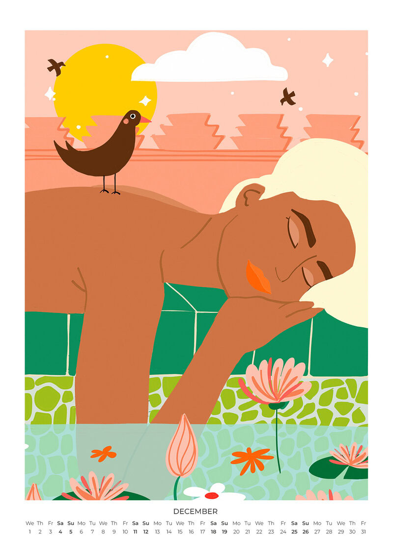 Lush Life Design Calendar 2027