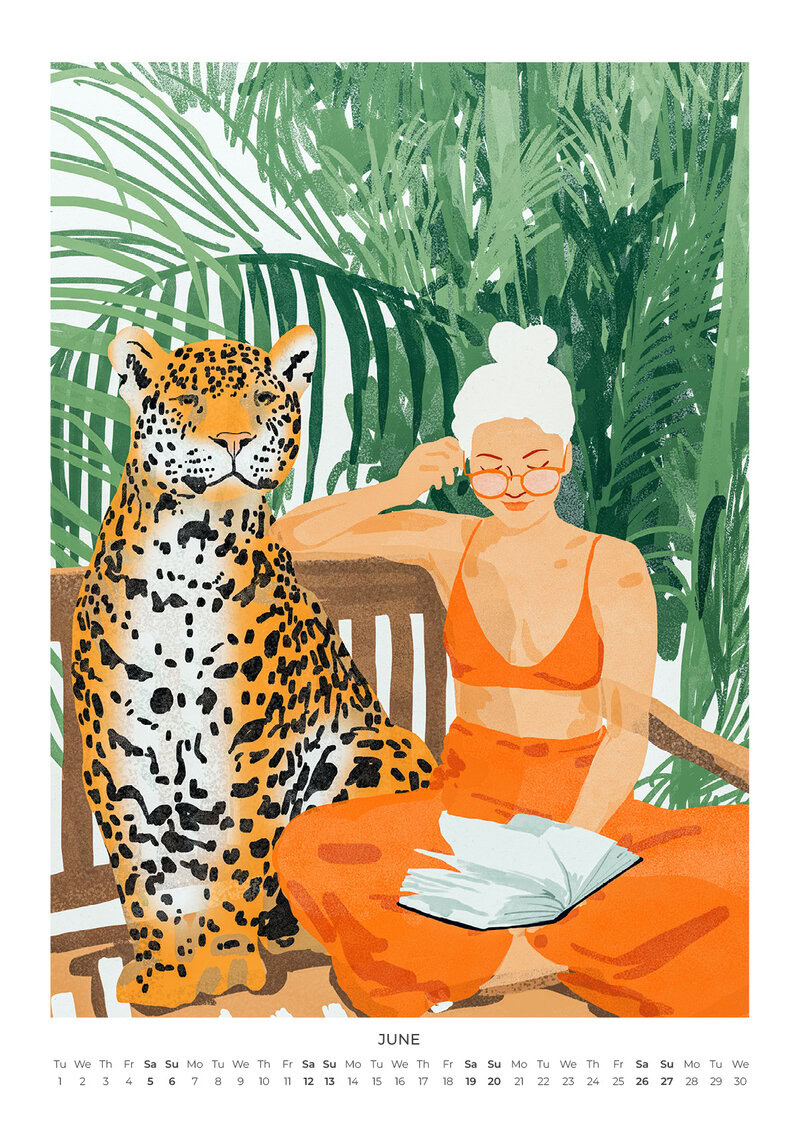 Lush Life Design Calendar 2027