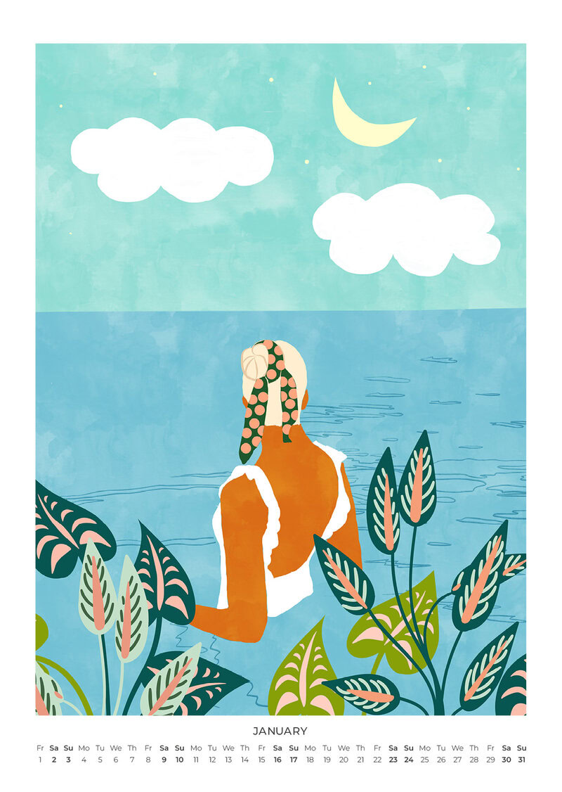 Lush Life Design Calendar 2027