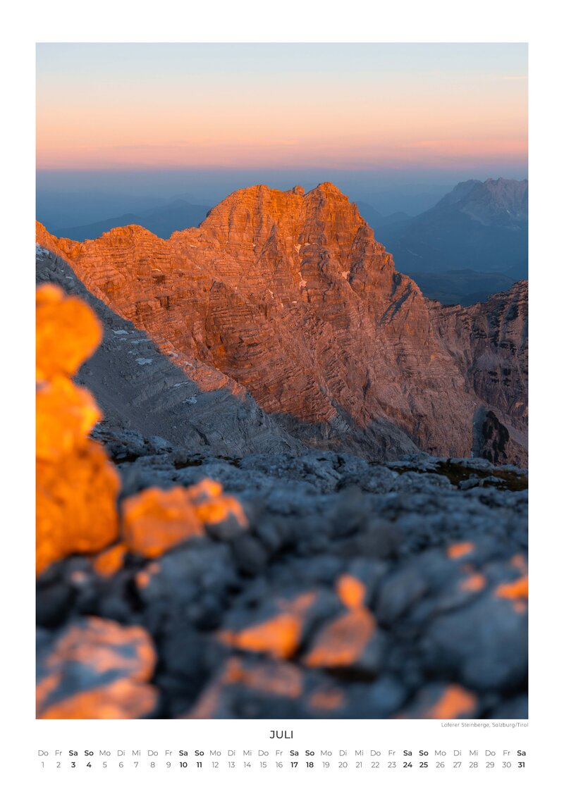 The Power of the Mountains Calendar 2027 by Sebastian Scheichl