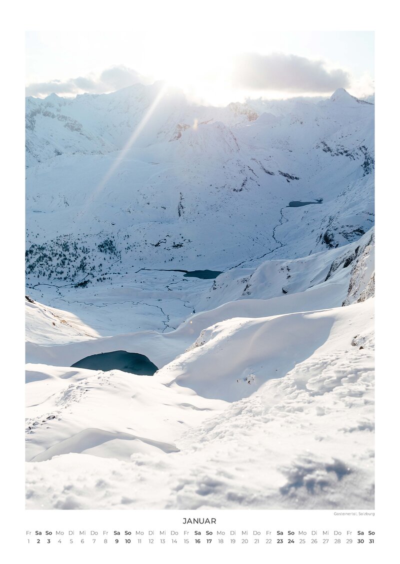 The Power of the Mountains Calendar 2027 by Sebastian Scheichl