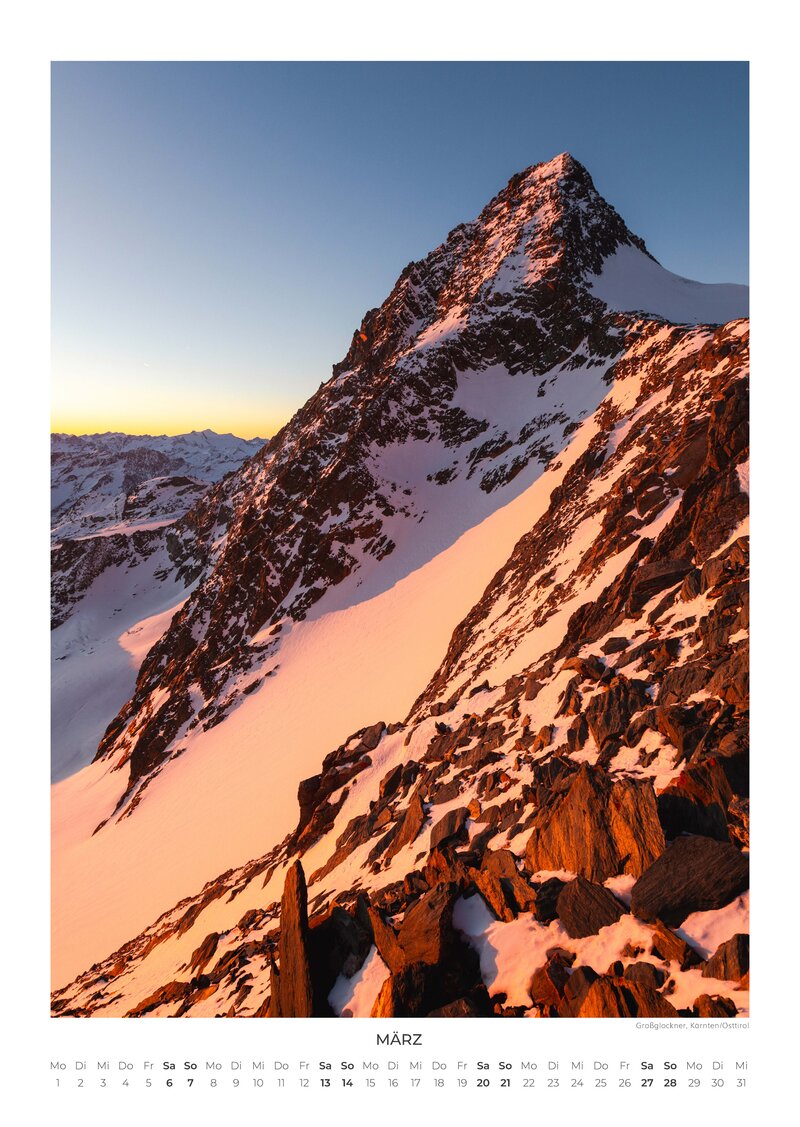 The Power of the Mountains Calendar 2027 by Sebastian Scheichl