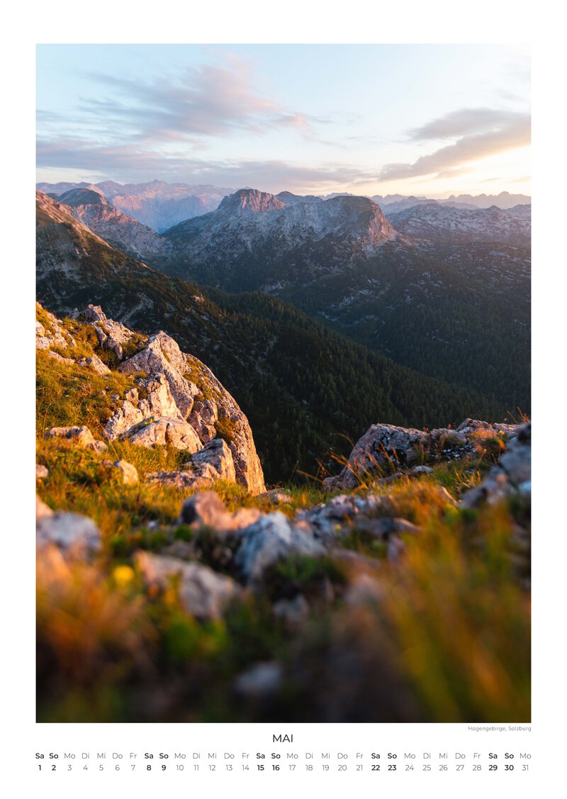 The Power of the Mountains Calendar 2027 by Sebastian Scheichl