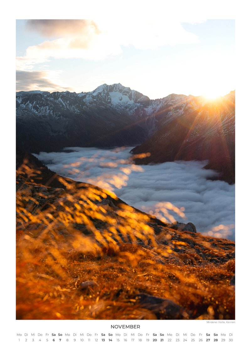 The Power of the Mountains Calendar 2027 by Sebastian Scheichl