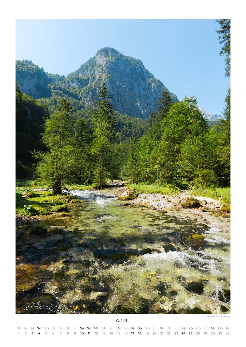 The Power of the Mountains Calendar 2027 by Sebastian Scheichl