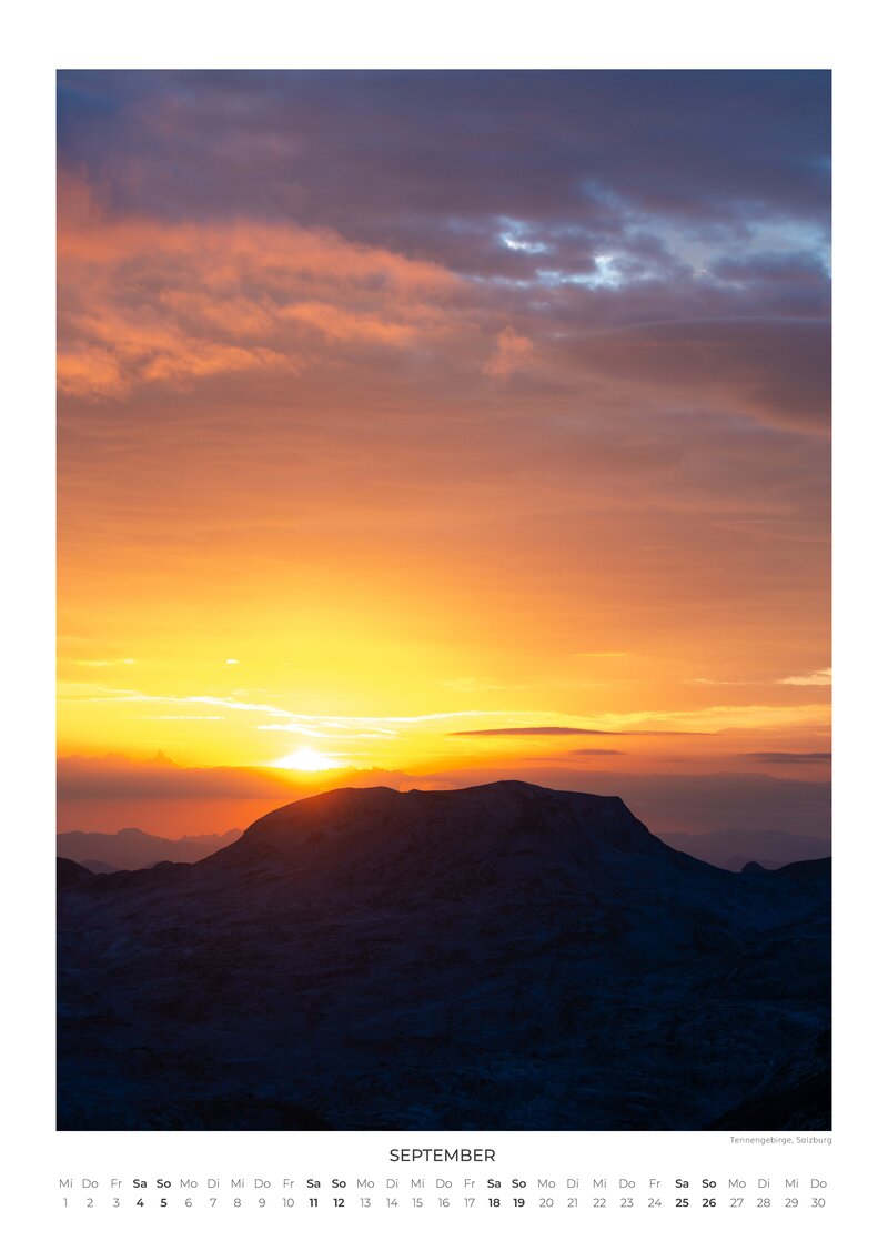 The Power of the Mountains Calendar 2027 by Sebastian Scheichl