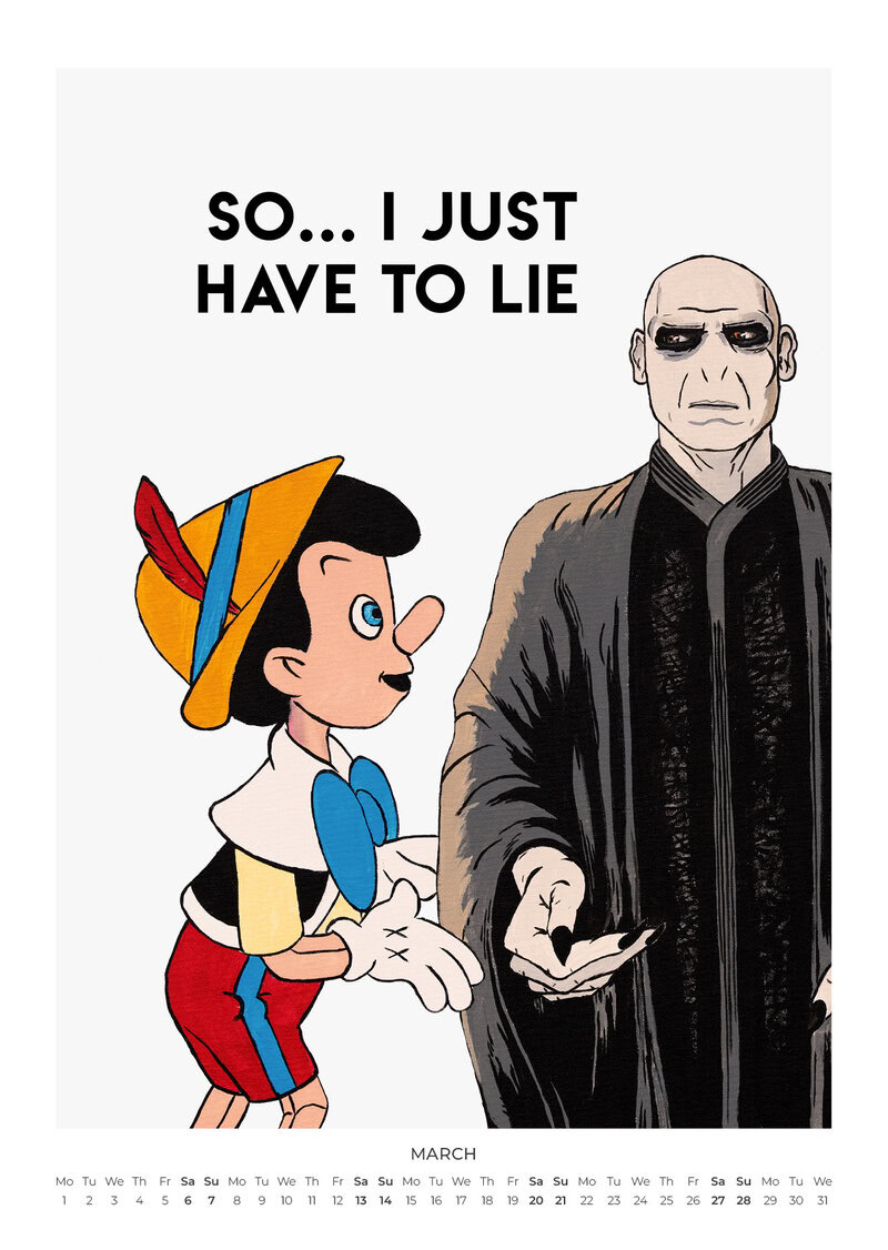 Comic Rebels Calendar 2027