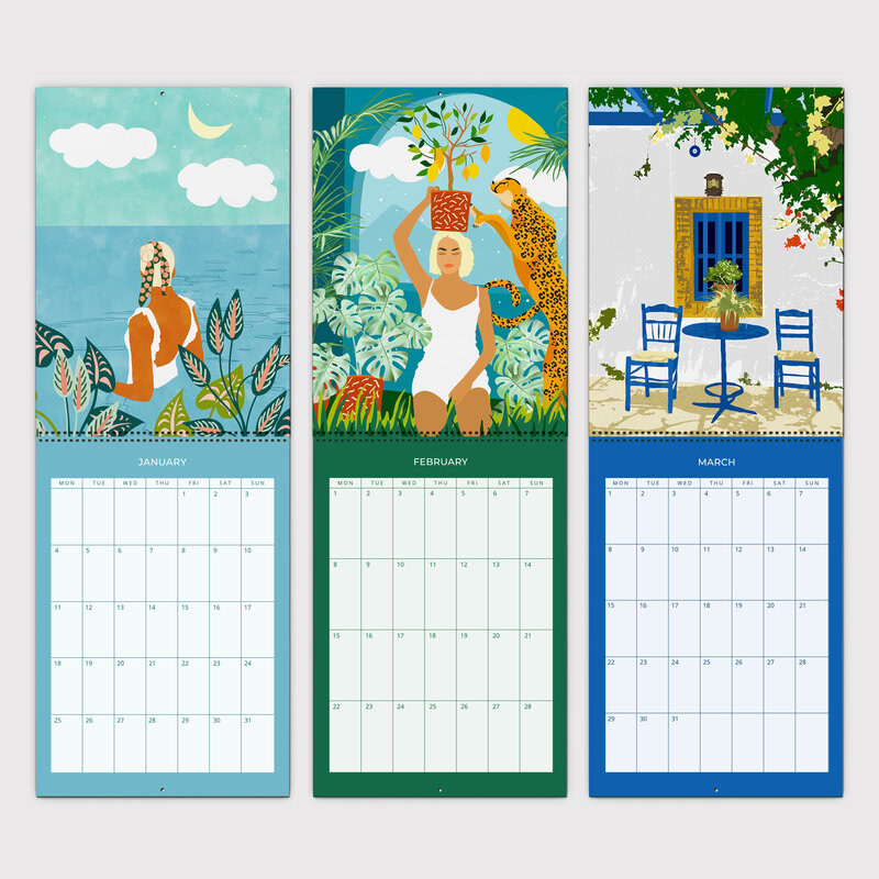 Lush Life Design Wall Planner & Organizer 2027