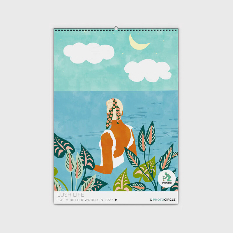 Lush Life Design Wall Planner & Organizer 2027