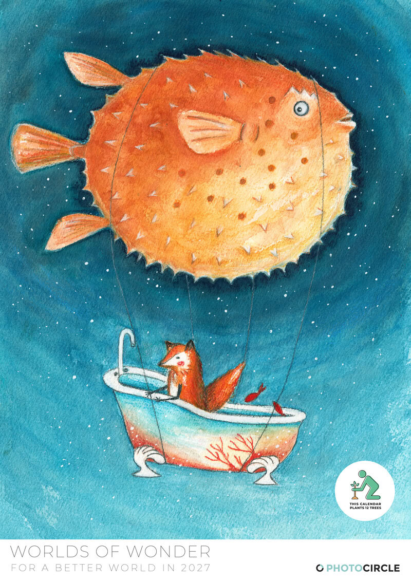 World of Wonder Familienplaner & Kalender 2027 von Marta Casals