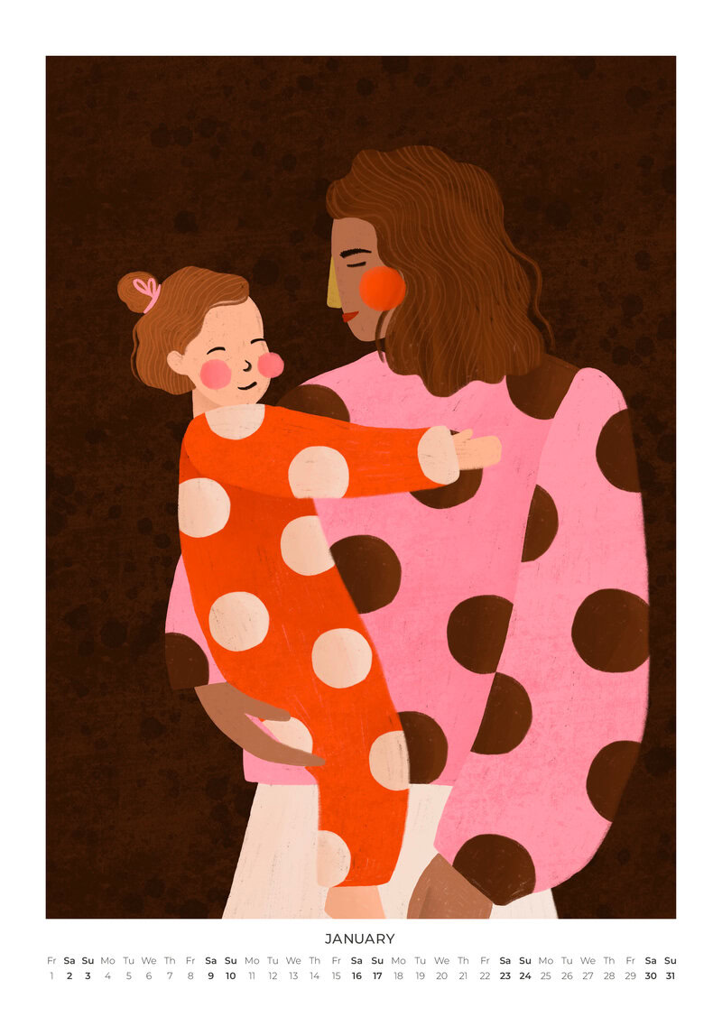 A Year of Motherhood Kalender 2027 von Bea Müller