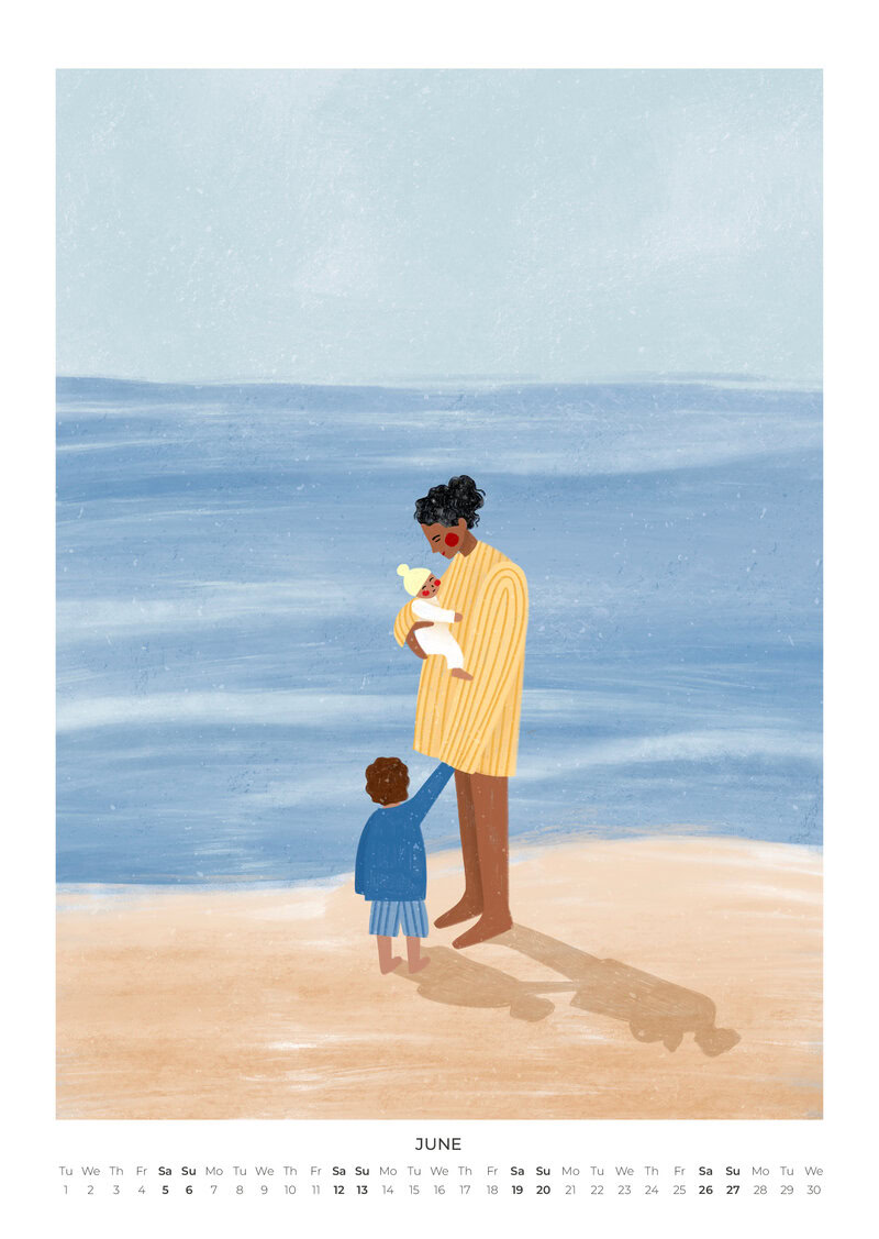 A Year of Motherhood Kalender 2027 von Bea Müller