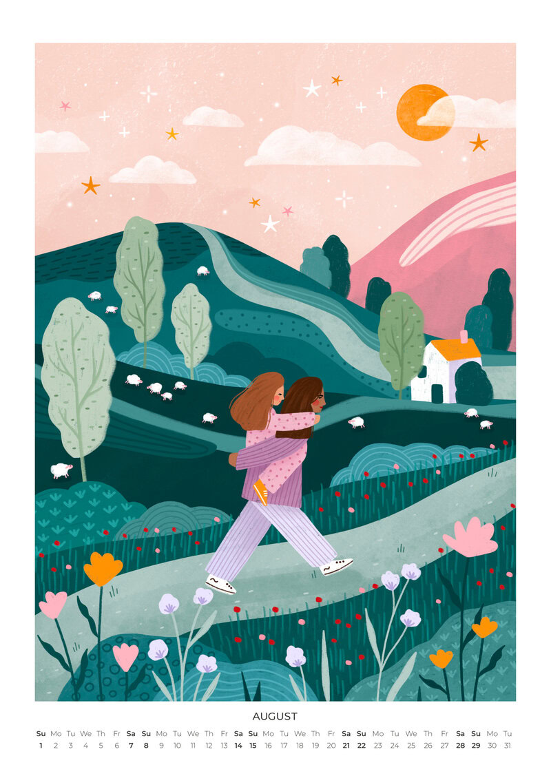 A Year of Motherhood Kalender 2027 von Bea Müller