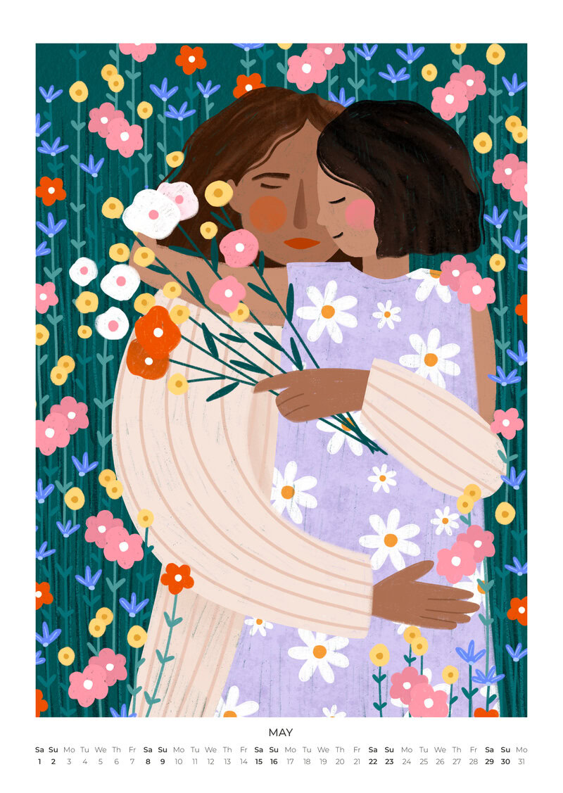 A Year of Motherhood Kalender 2027 von Bea Müller