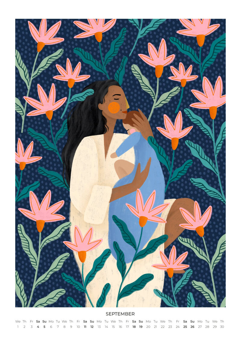 A Year of Motherhood Kalender 2027 von Bea Müller