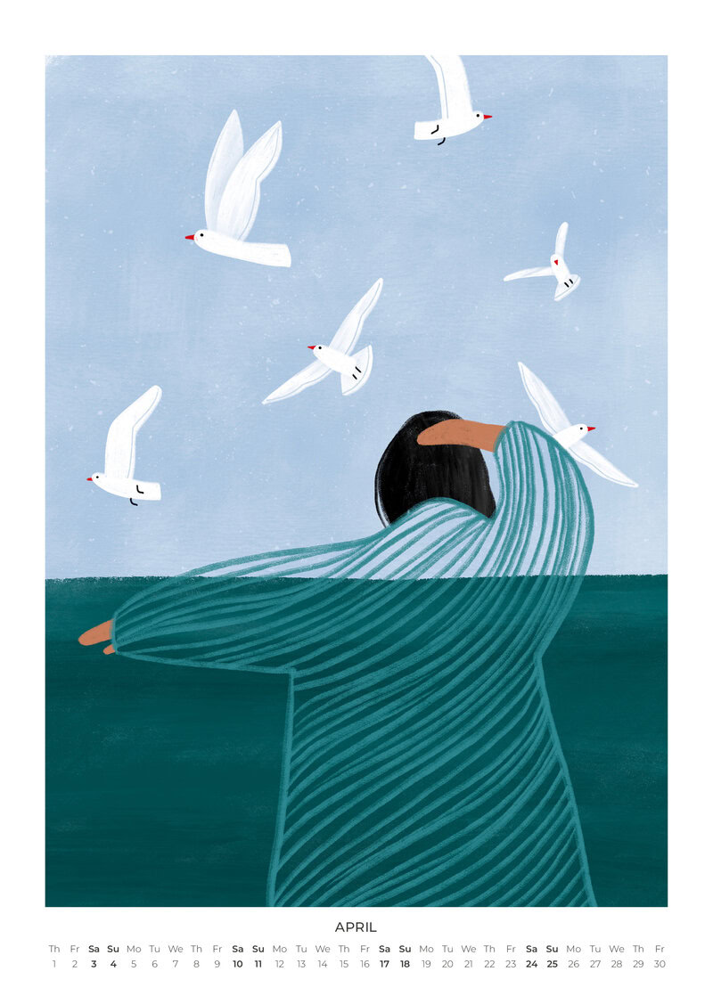 Modern Muse Calendar 2027 by Bea Müller