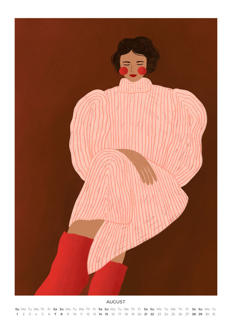 Modern Muse Calendar 2027 by Bea Müller