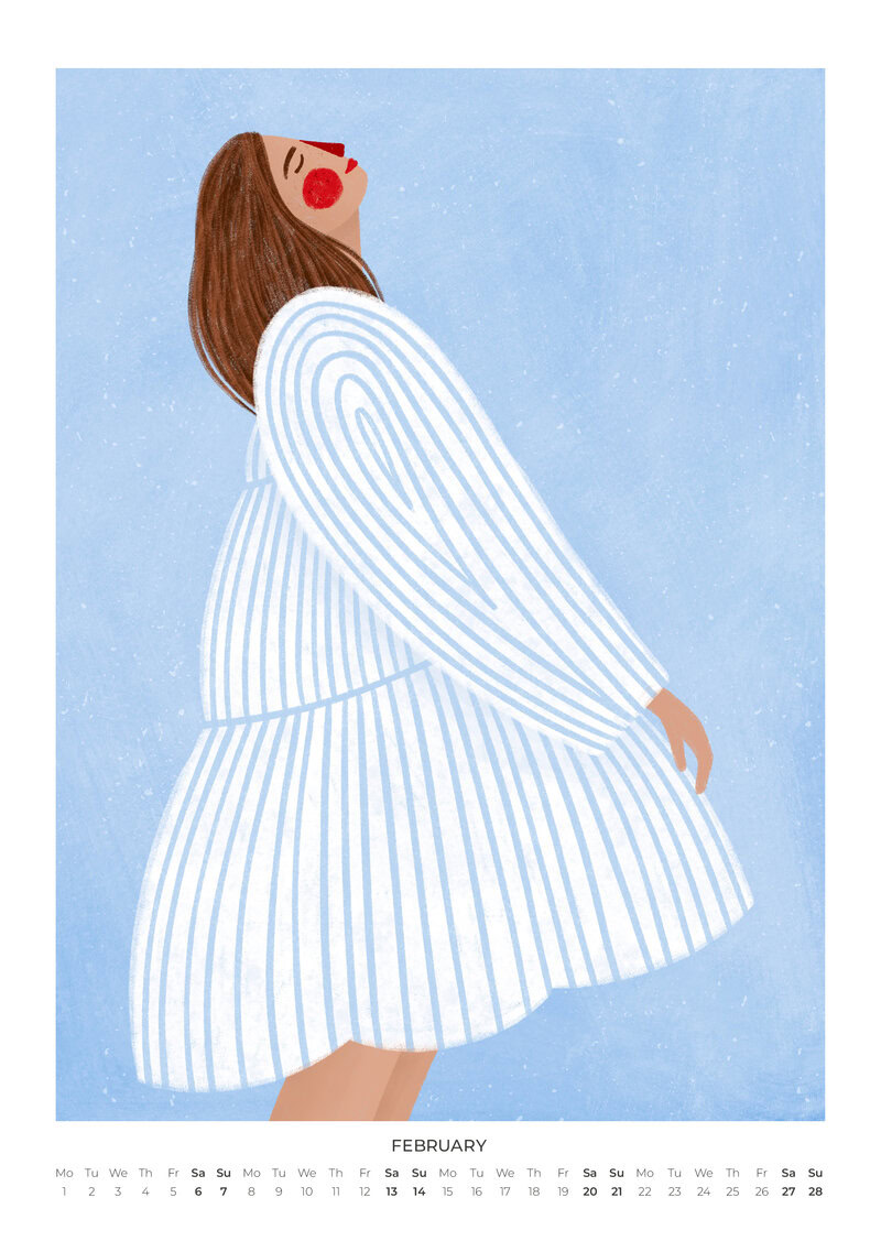 Modern Muse Calendar 2027 by Bea Müller