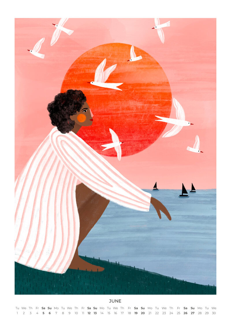 Modern Muse Calendar 2027 by Bea Müller