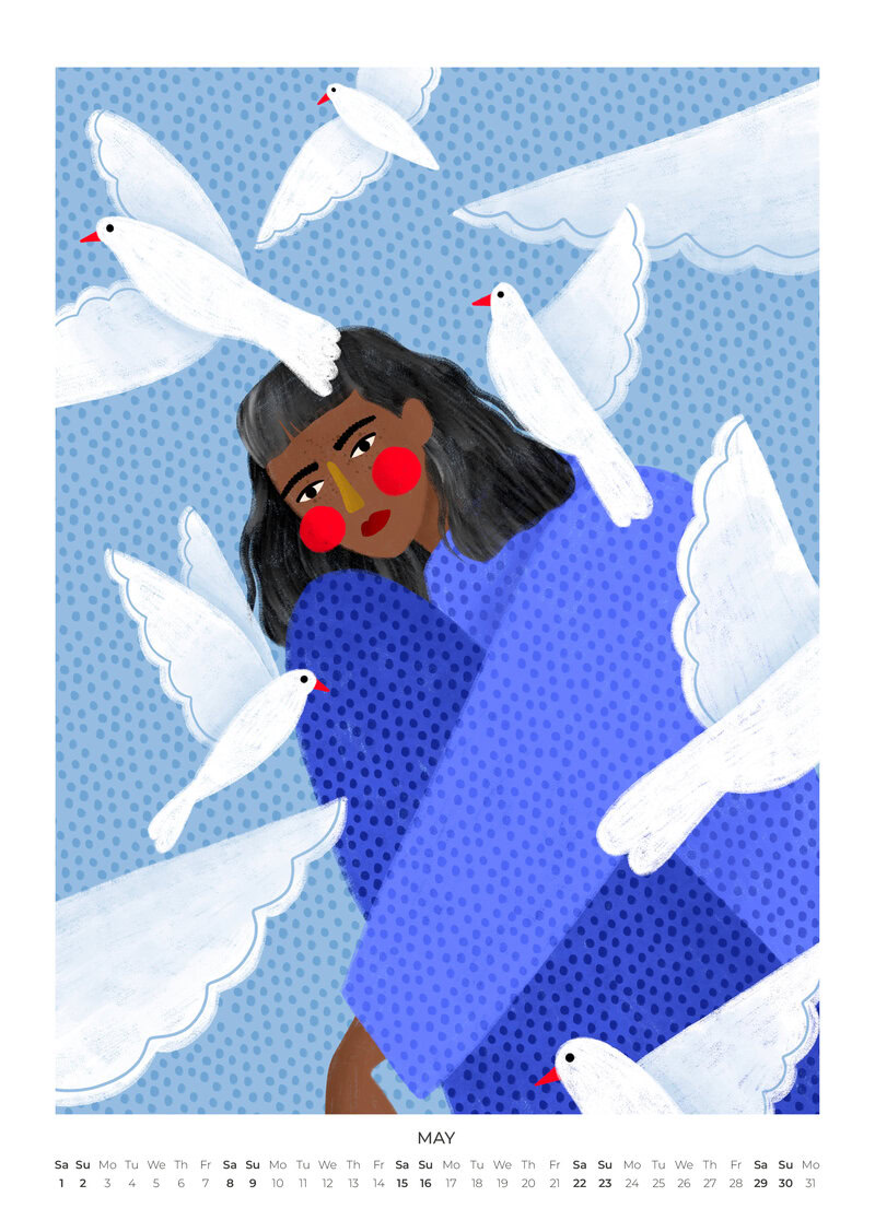 Modern Muse Calendar 2027 by Bea Müller