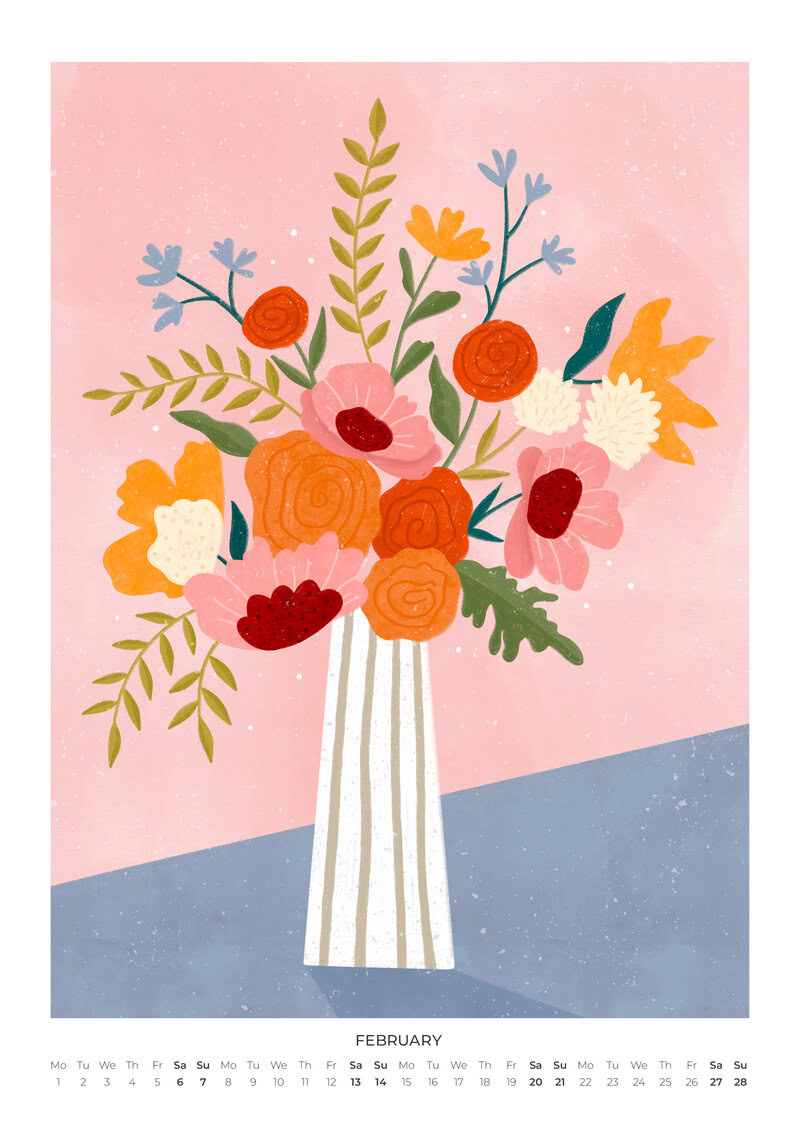 Flowers & Other Stories Calendar 2027 by Bea Müller