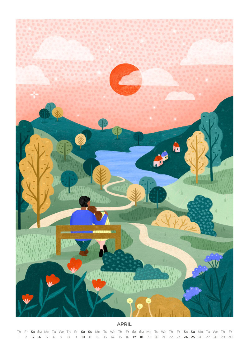 Flowers & Other Stories Calendar 2027 by Bea Müller