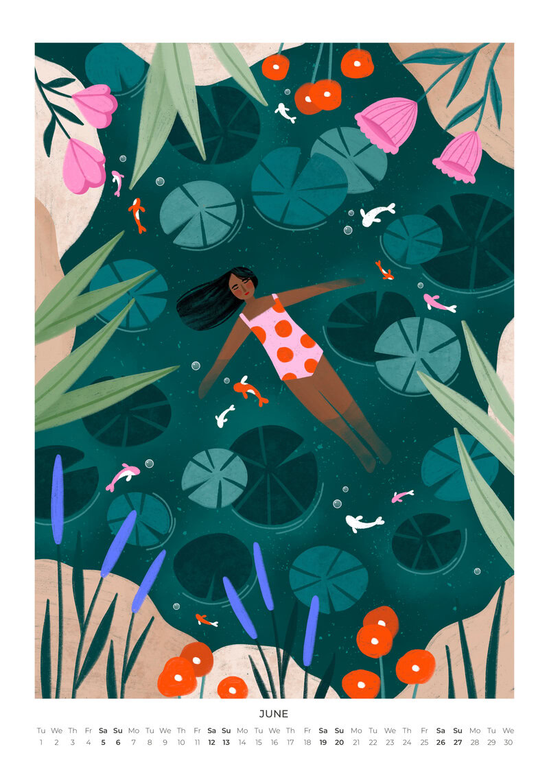 Flowers & Other Stories Calendar 2027 by Bea Müller