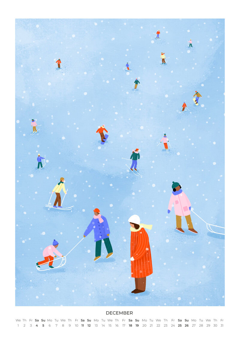 Flowers & Other Stories Calendar 2027 by Bea Müller
